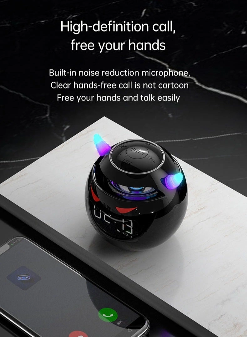 Bluetooth speaker clock