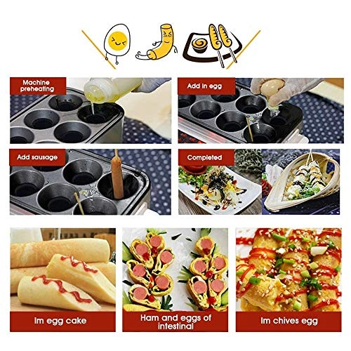 Automatic Egg Sausage Machine - 10 Tubes