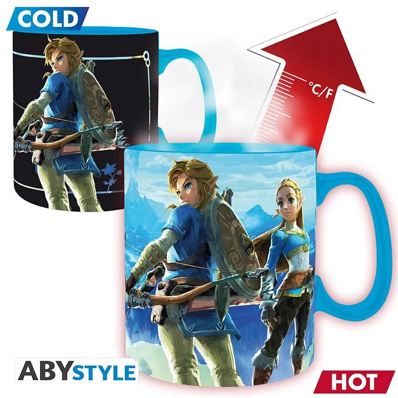 The Legend of Zelda Breath of the Wild Mug - Heat Change - 460 ml