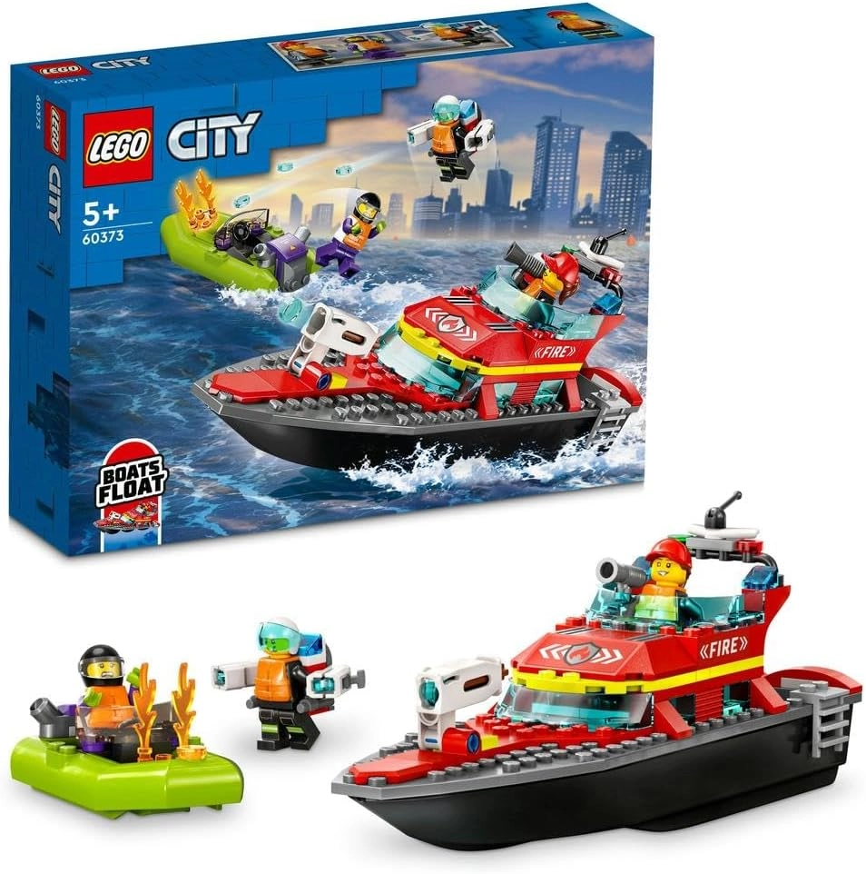 COLOR LAND CHILDRENS TOYS CENTER LLC City Fire Rescue Boat (60373)