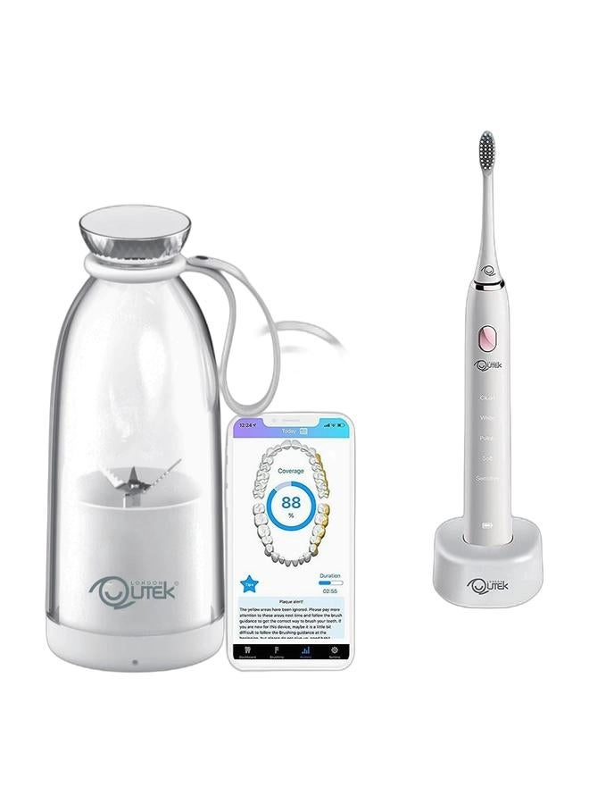 Qutek FreshBlend - 500ml Type-C USB + DENTiCARE - 40,000 VPM 5 Modes
