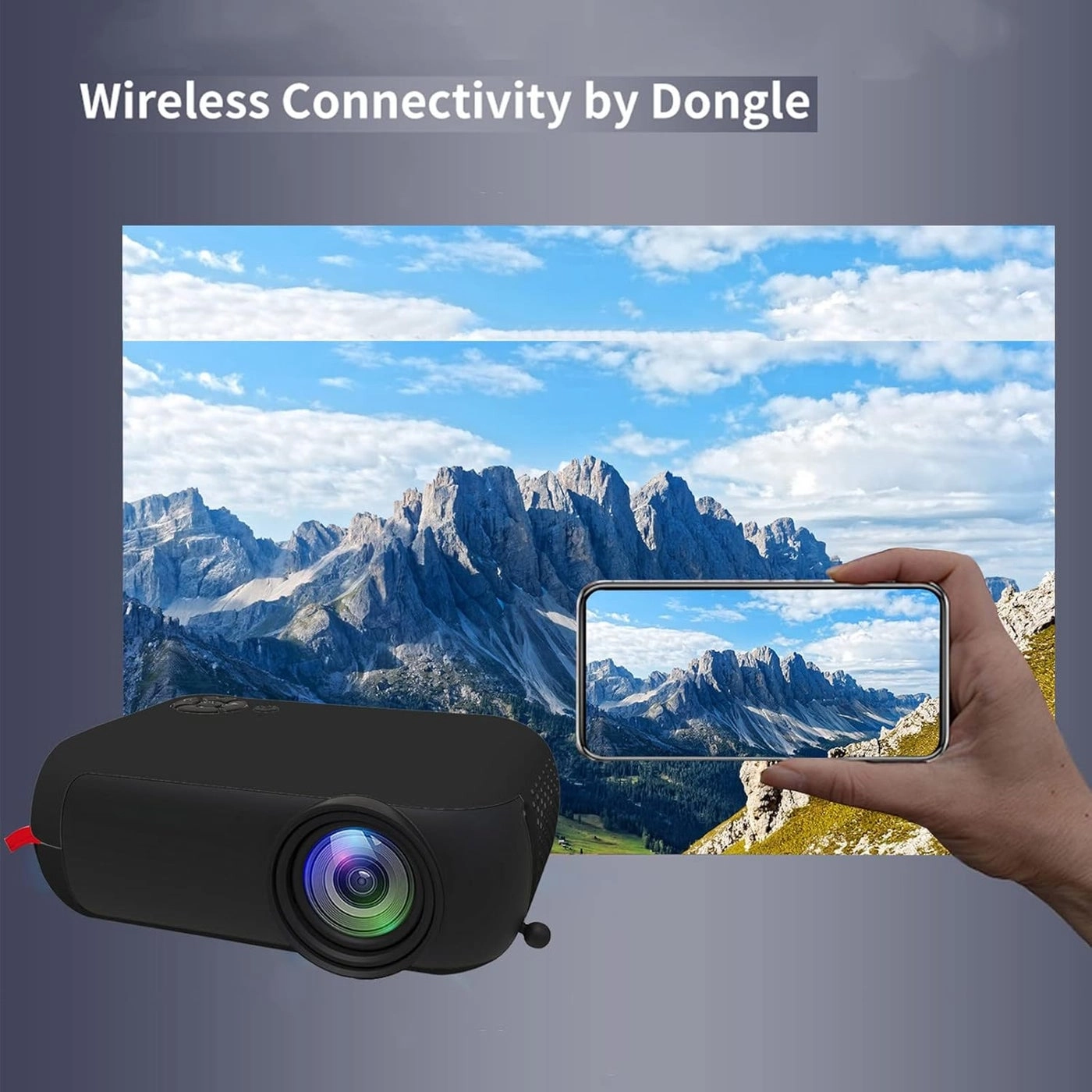 Mini projector 480x360P