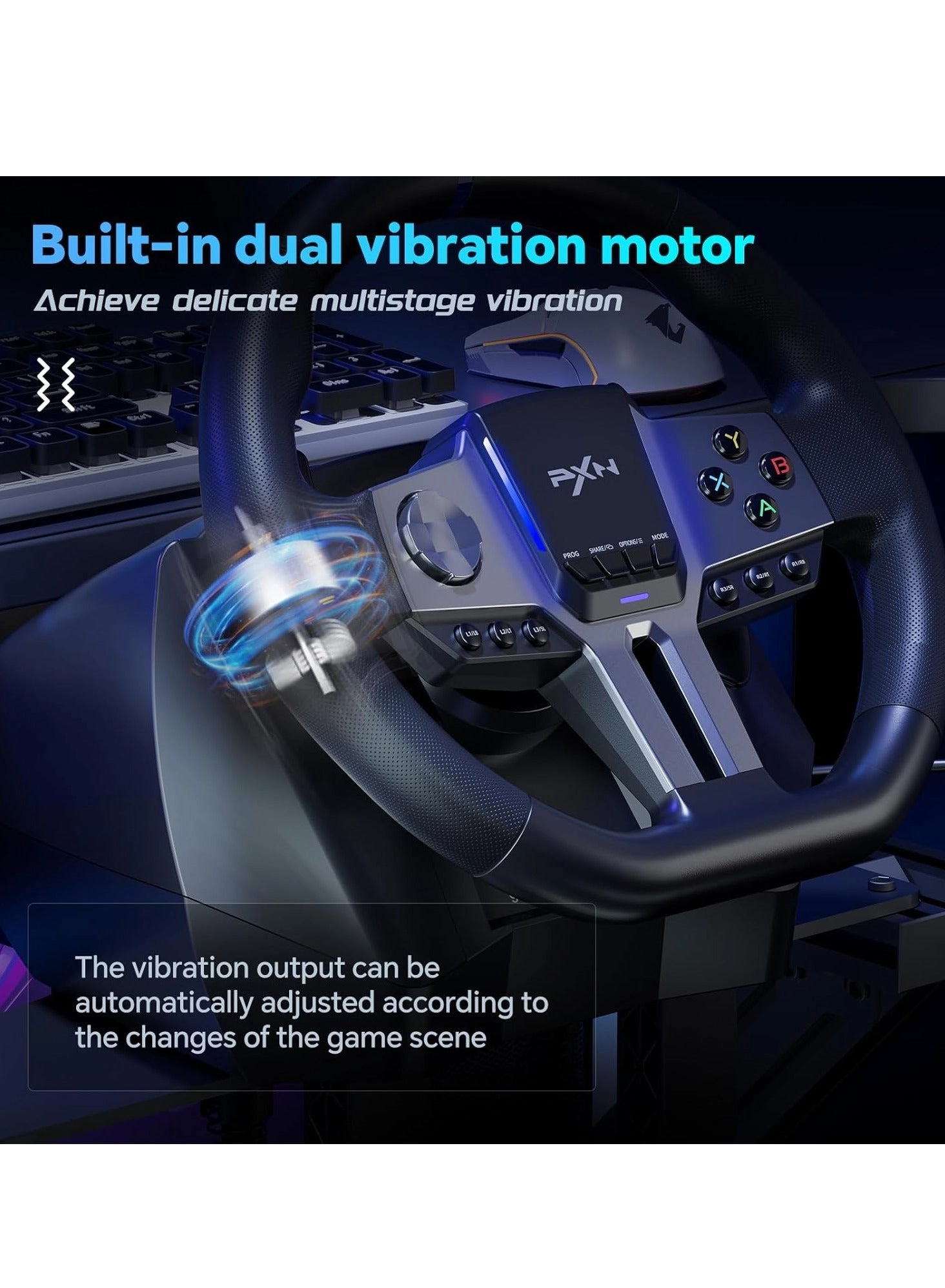 V9 Gen 2 Racing Wheel & Pedals - PC/Xbox/PS4/Switch