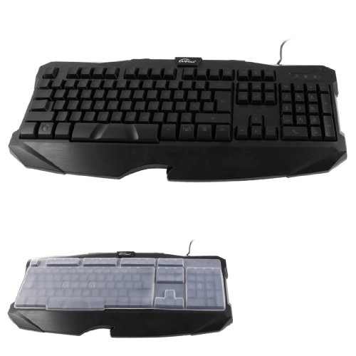 Multimedia Wired USB PC Keyboard - Wired