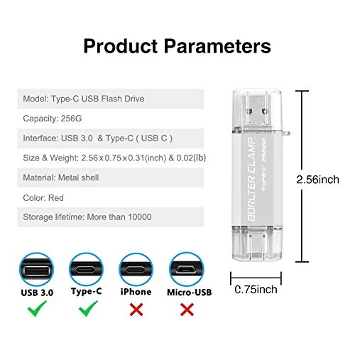 TGX-us - USB 3.0 Type C 256GB