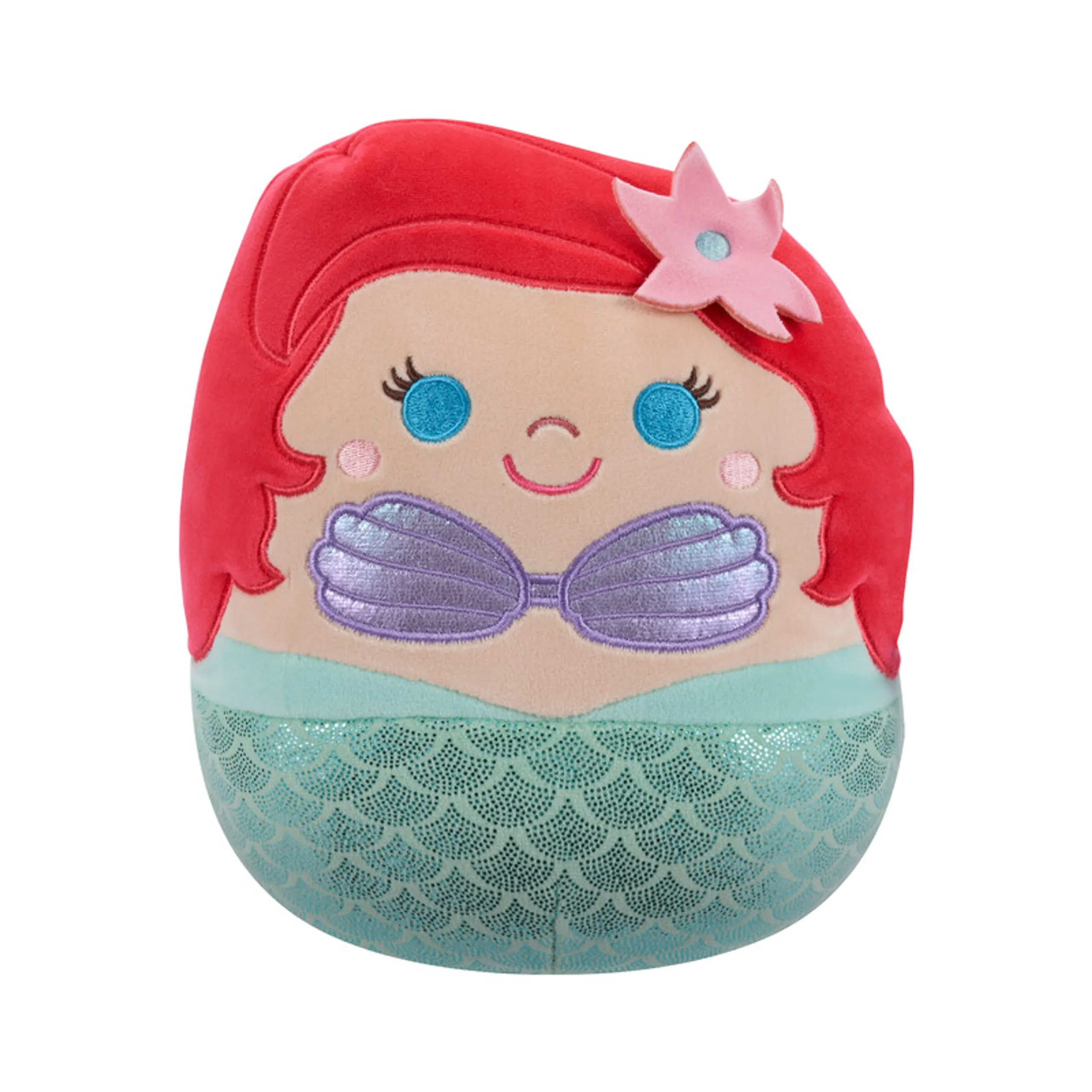Squishmallows Princess Ariel - Disney Little Plush 19.05 cm Multi Colour