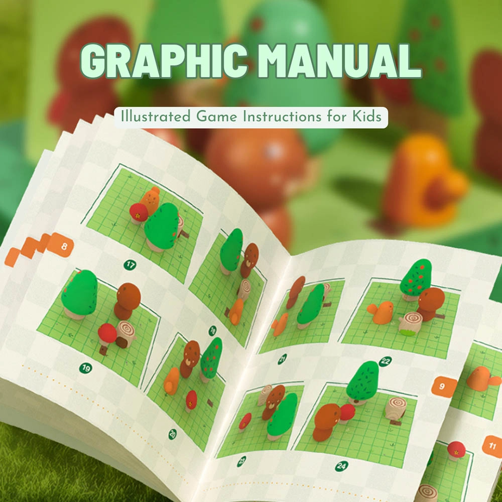 Space forest 3D Board game - 3 +