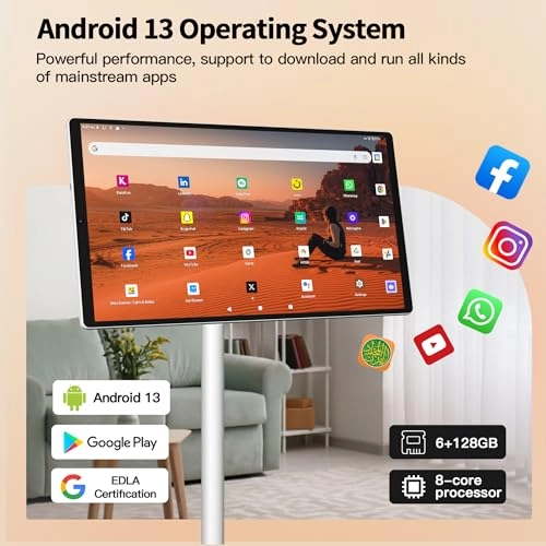 Portable Smart TV - 1080P 21.5 Inch