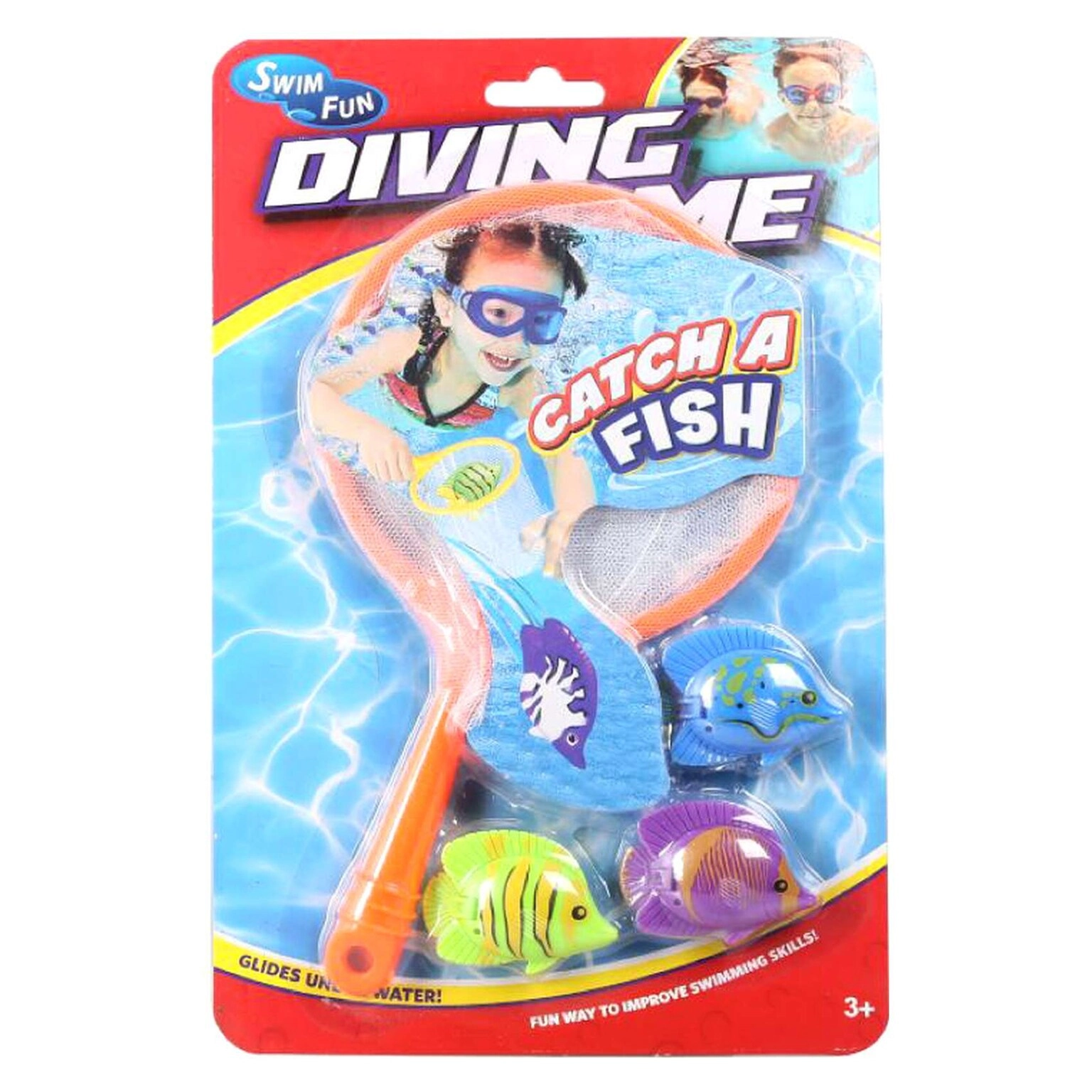Diving Fishing Set - Multi Colour 3 +