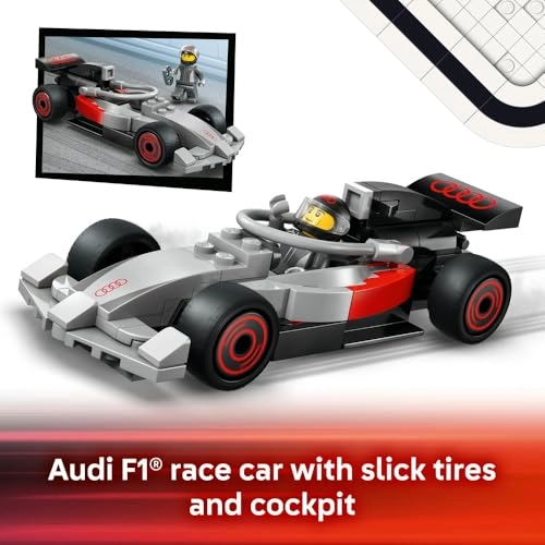 City F1 Display Truck With Audi F1 Race Car (60493)