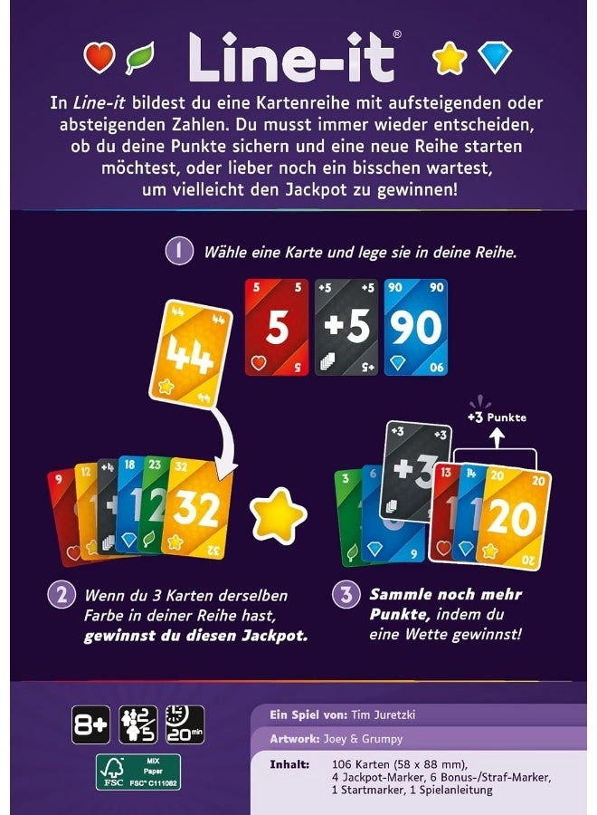 Line-it - Card Game (German)