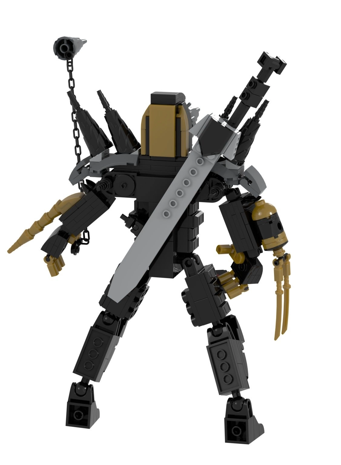 Skibidi Toilet Man Toy - Robots 344pcs