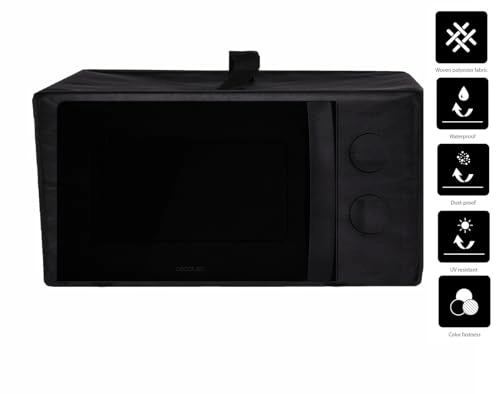 Microwave Oven Cover - 20L silver-grey