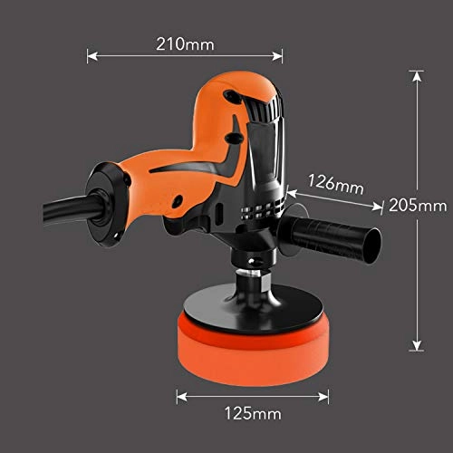 Multifunctional Six Gears Adjustable Speed Car Electric Polisher - 980W