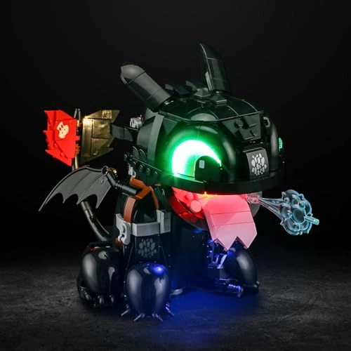 Light for LEGO 10375 How to Train Your Dragon: Toothless Set - Plastic How to Train Your Dragon: Toothless 1