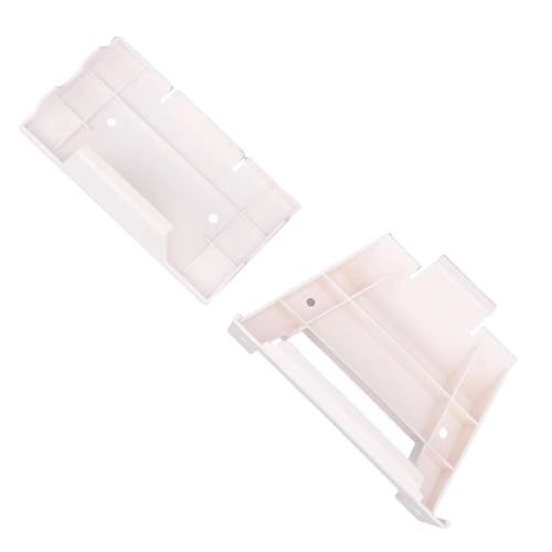 Router and Power Supply Bracket - White ABS Gen 3 V3 Compatible