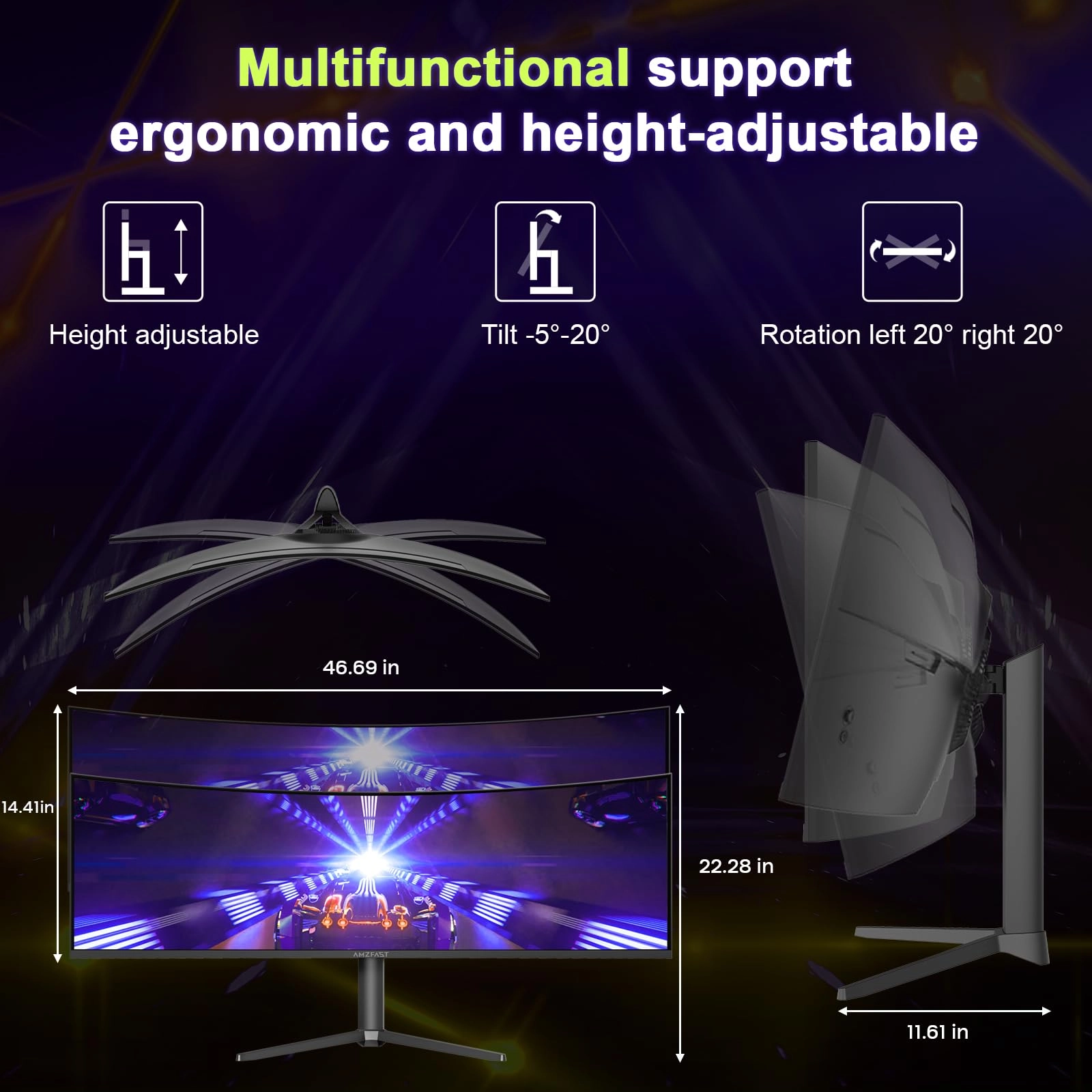 AMZG49C7U - 49 Inch 5120x1440p