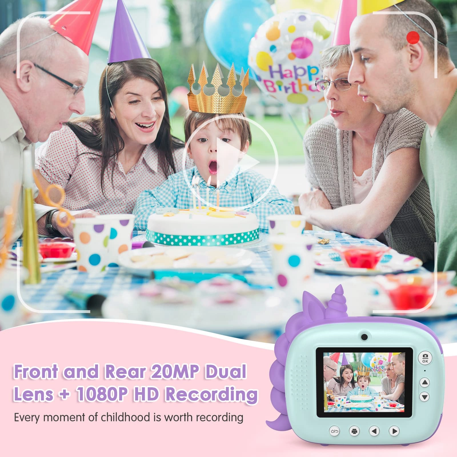 Instant Print - 48MP 2.5K 32G Pink