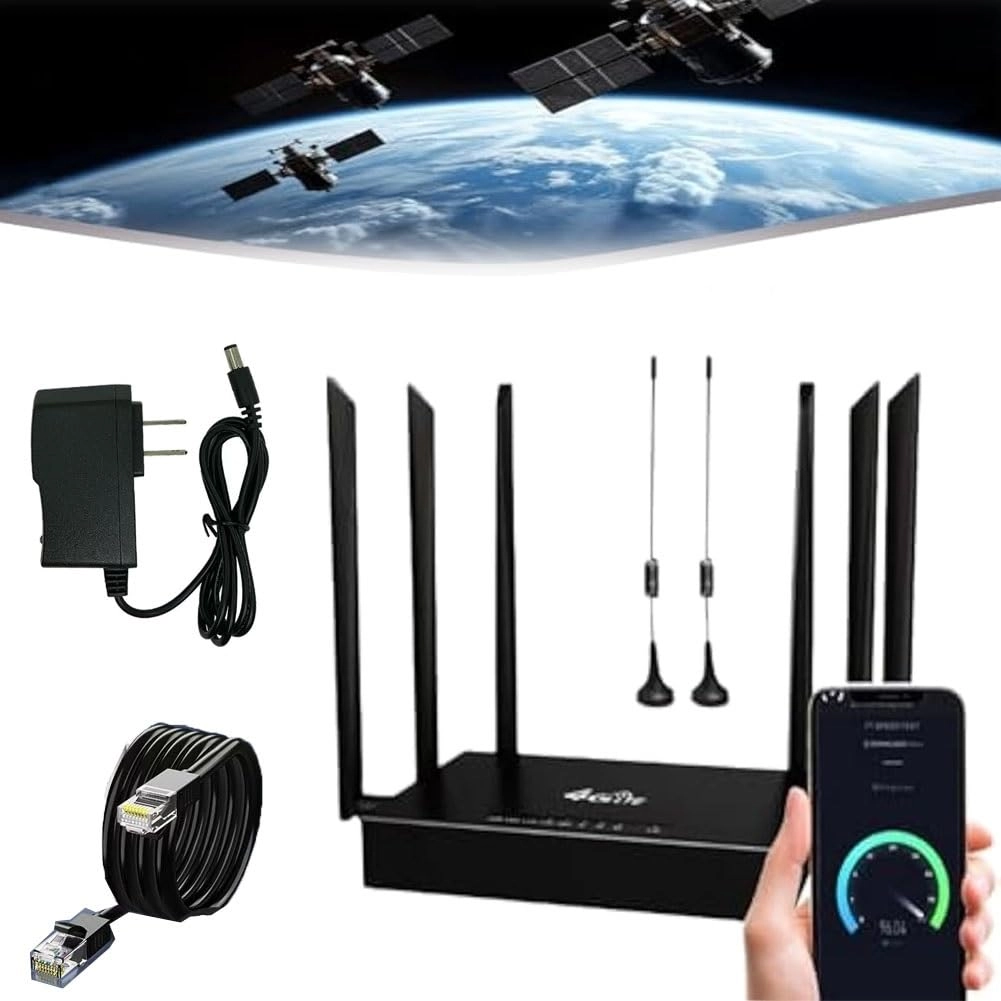 Zelinw Ultra Link Free WiFi Router - 500 Mbps 802.11ax