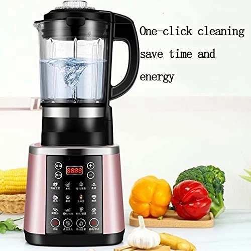 Food Processor Mixer - 21*21*49CM Red Stainless Steel