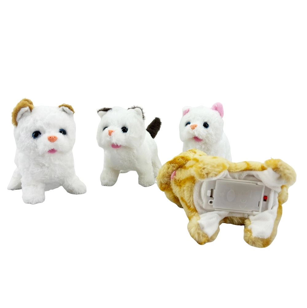 Electronic Walking Plush Cat