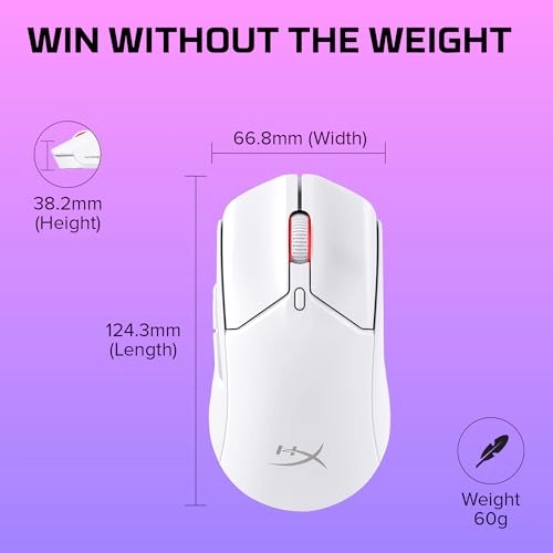 Pulsefire Haste 2 Core Gaming Mouse - 2.4GHz, Bluetooth