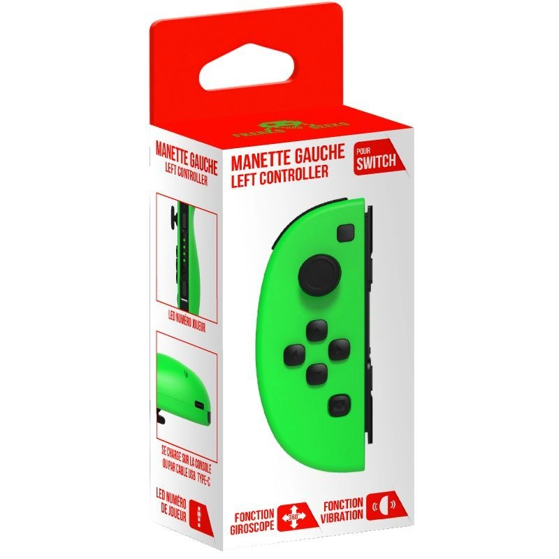 FREAKS & GEEKS Nintendo Switch Wireless Left Joy-Con Green