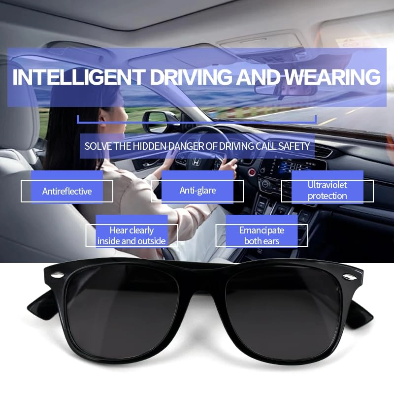Smart Wireless Bluetooth Sunglasses - 20 Mins Quick Charge Bluetooth 5.3 UV400 Polarized