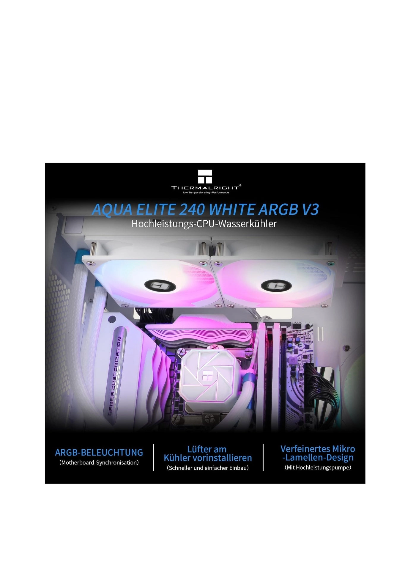 Aqua Elite 240 V3 - dual 120mm