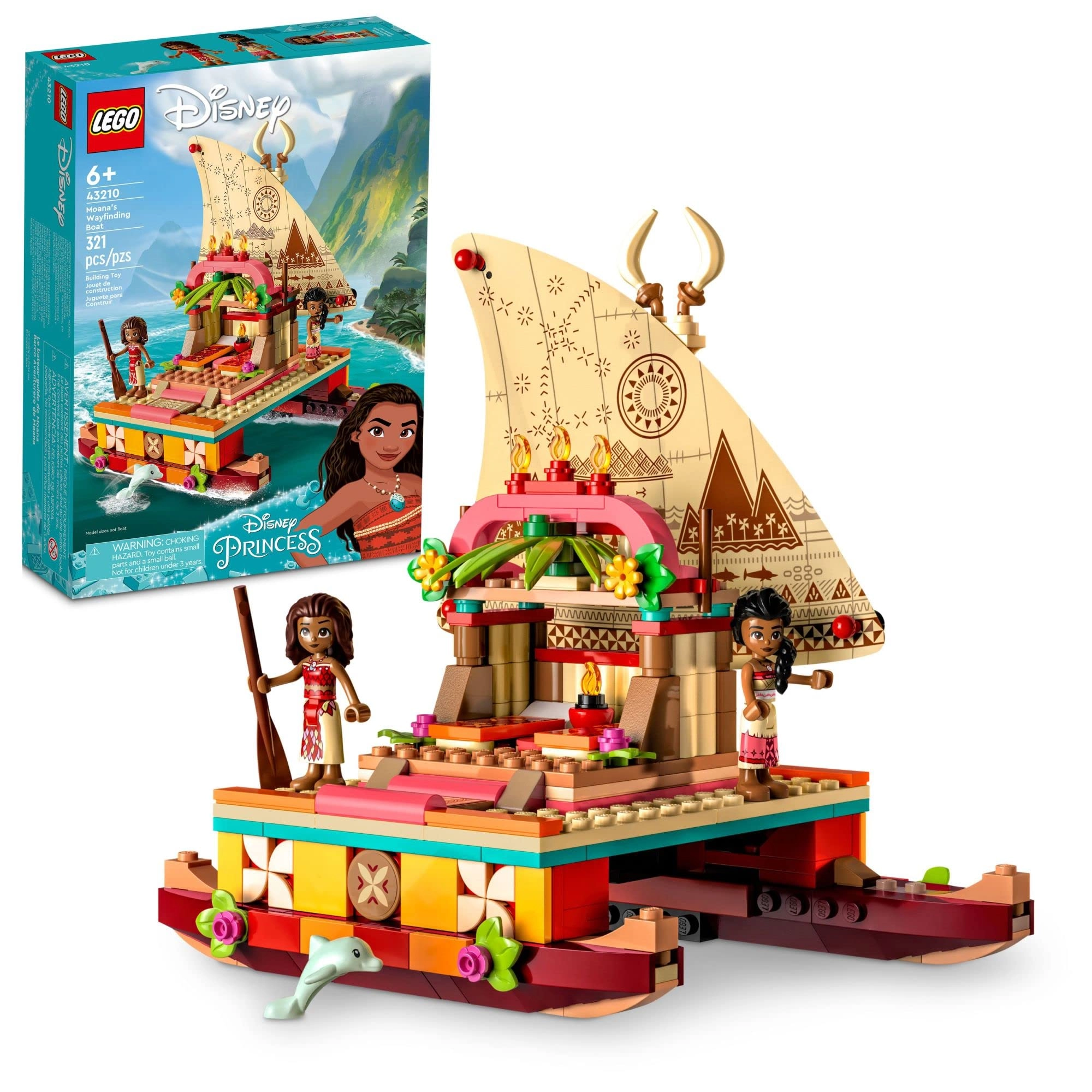 Disney Princess Moana's Wayfinding Boat (43210)