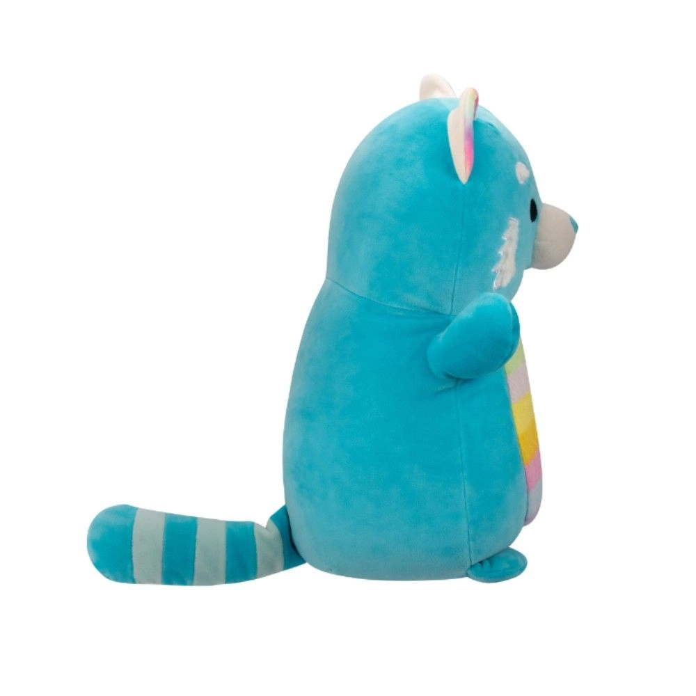 Vanessa Teal Panda - 35.56 cm Plush Rainbow Belly