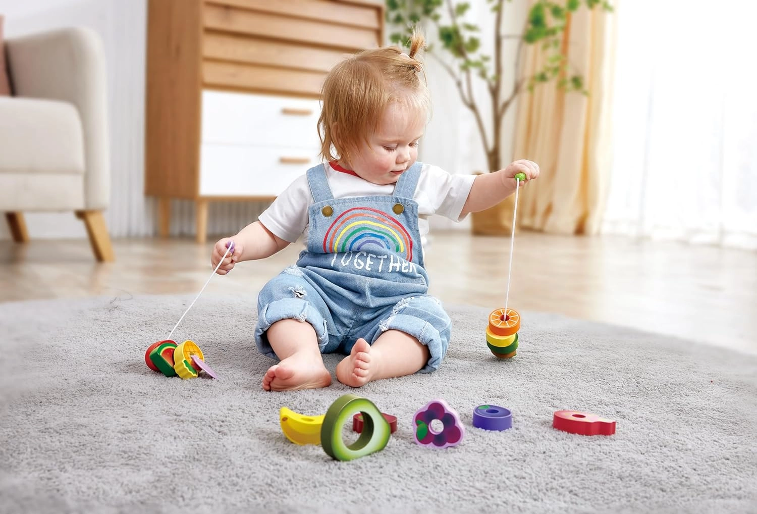 Caterpillar Fruit Feast - 18 months+ 15 pieces