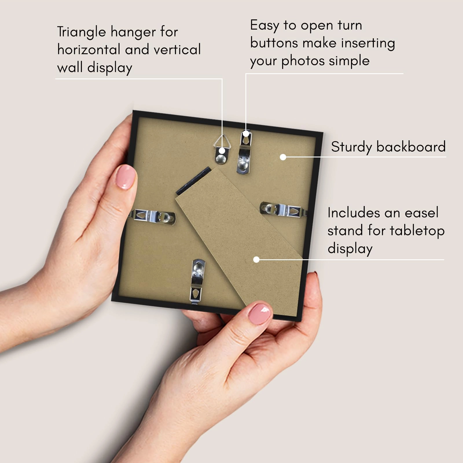 4x4 Picture Frame - Double