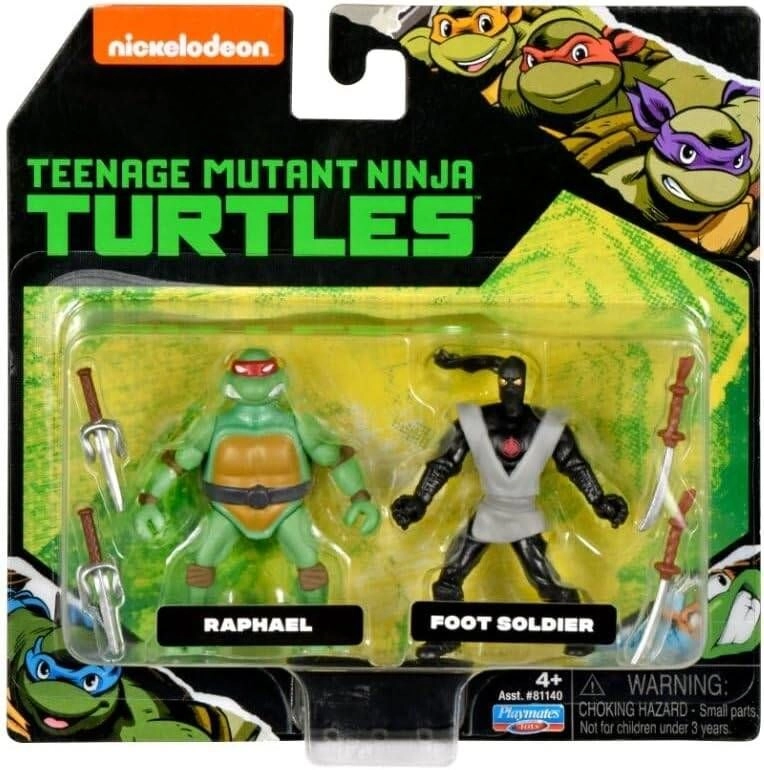 Teenage Mutant Ninja Turtles TMNT - Raphael + Foot Soldier (FGI-81140-RF) 2 pcs
