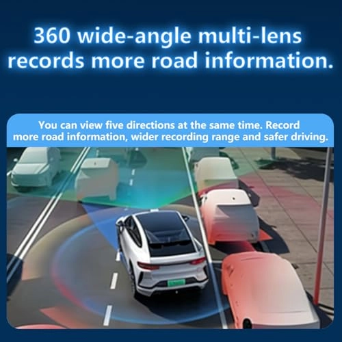 5 Channel Dash Cam - 1080P