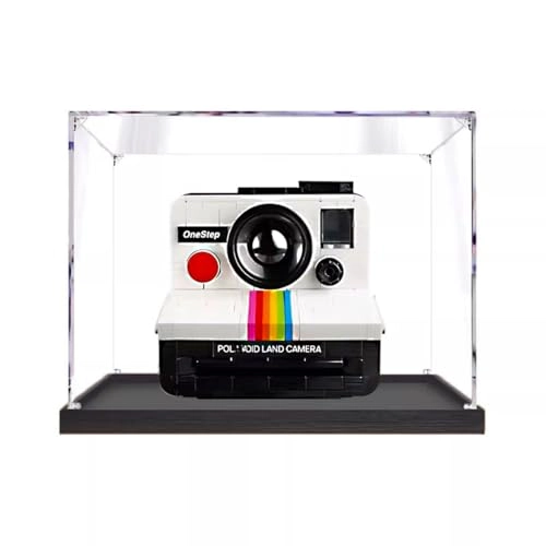 21345 Display Case - Acrylic Dustproof Black Base