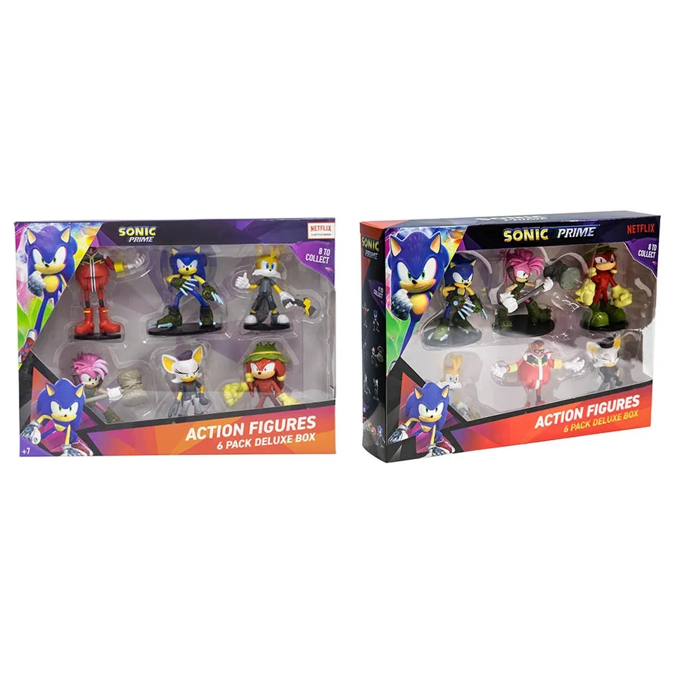 Sonic Articulated Action Figures (SON6070) 6 pcs