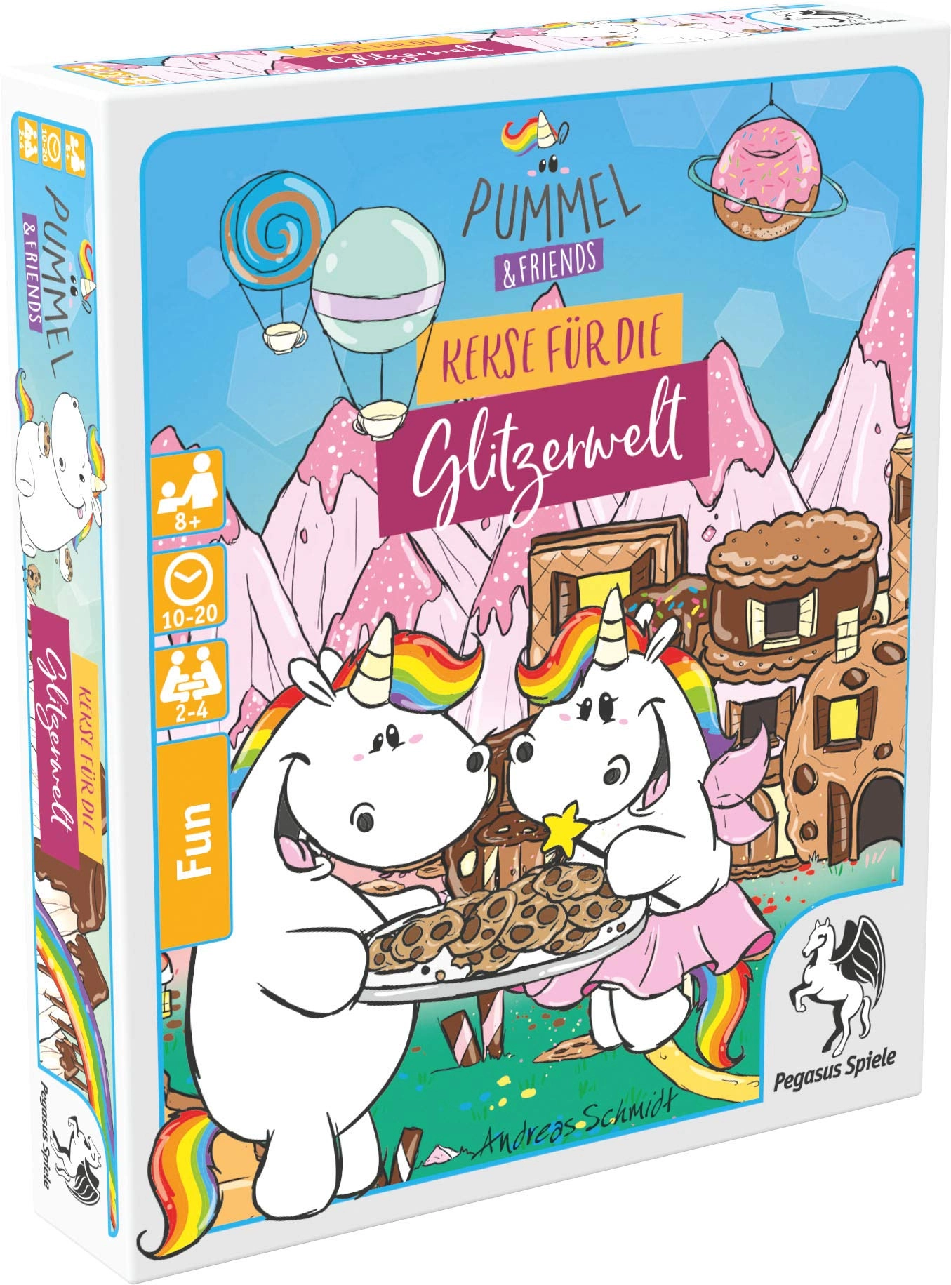 Pegasus Pummel & Friends: Biscuits for the Glitter World - Beer Mat Game