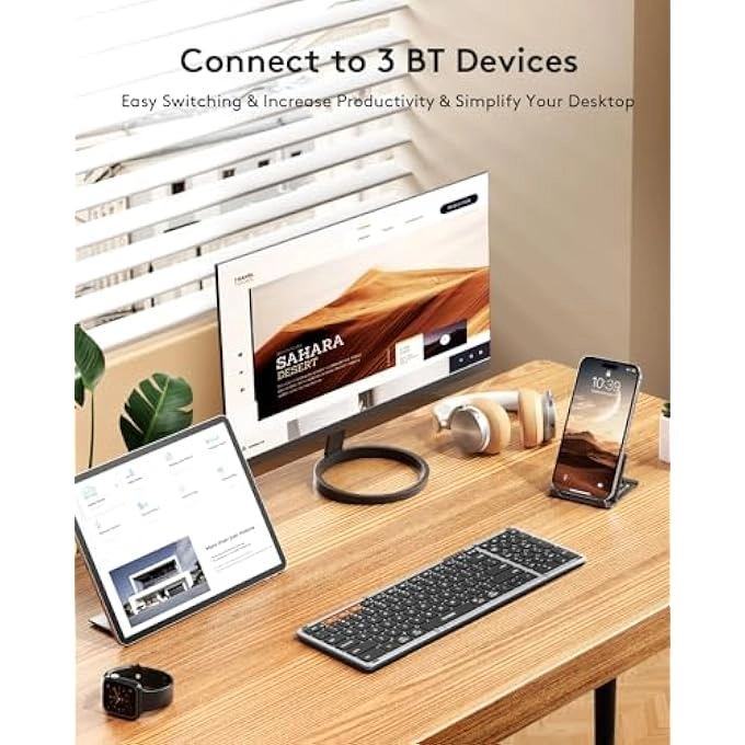 Foldable Bluetooth Keyboard - EN Wireless