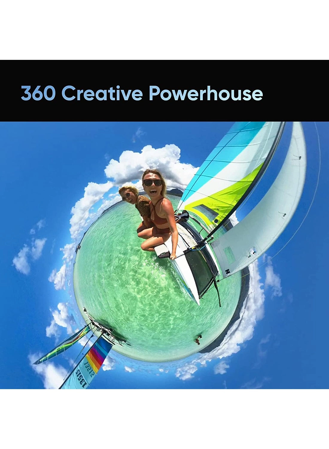 X3 360 Degree Waterproof Action Camera 64GB