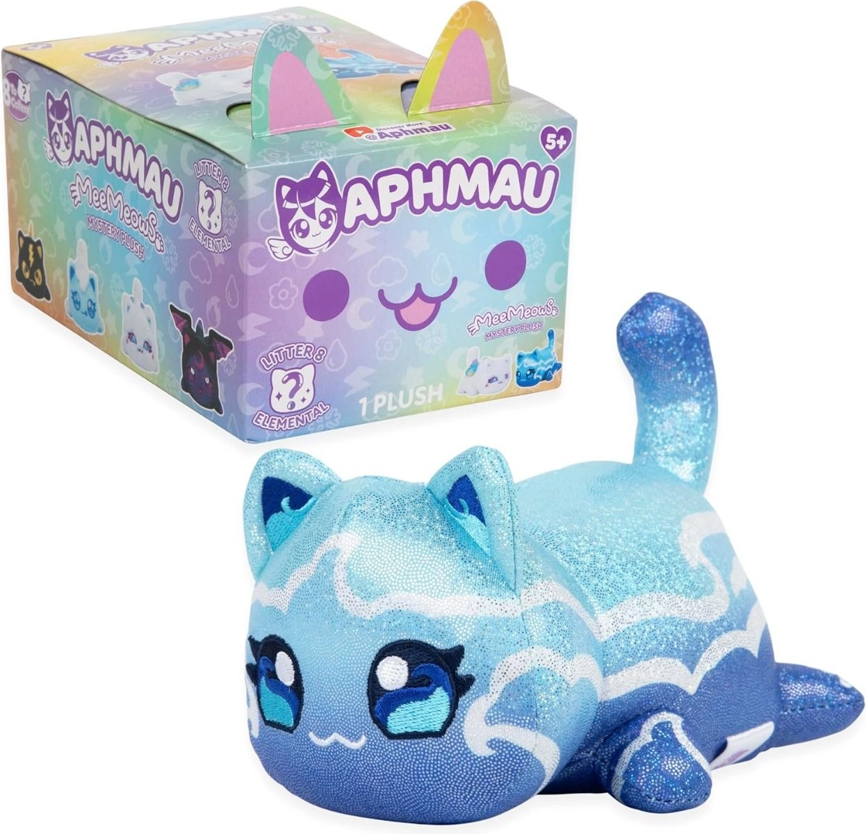 Mystery MeeMeow Plush Elemental - S8 6 inch