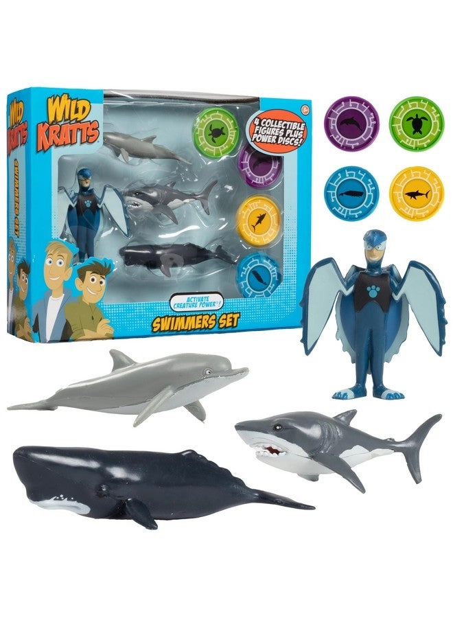 Jazwares Wild Kratts Action Figure Set - 4 pcs