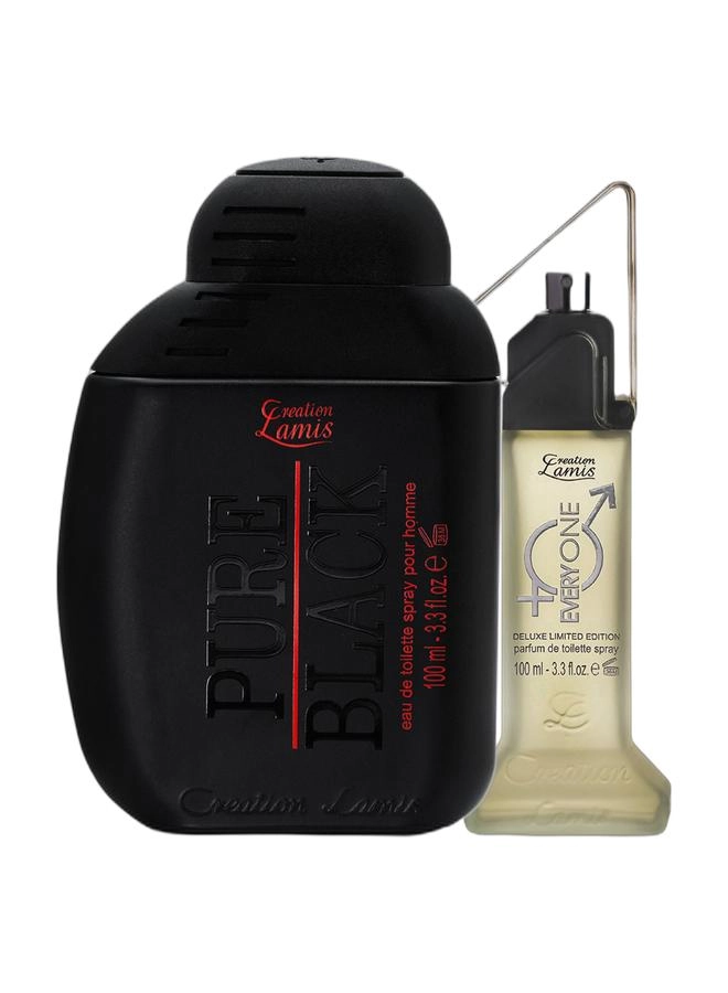 Pure Black - Eau de Toilette 100ml + Everyone