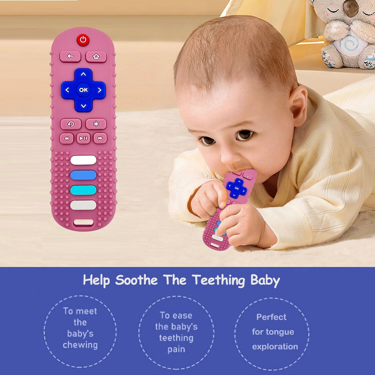 Remote Control Teether - Silicone