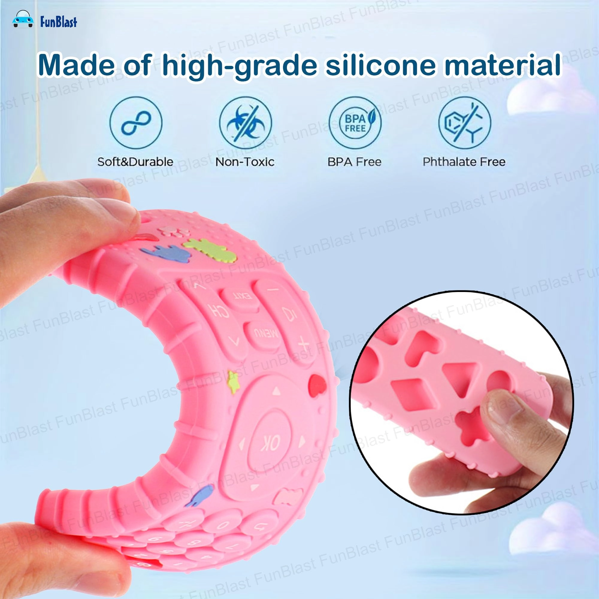 Remote Teether - Silicone