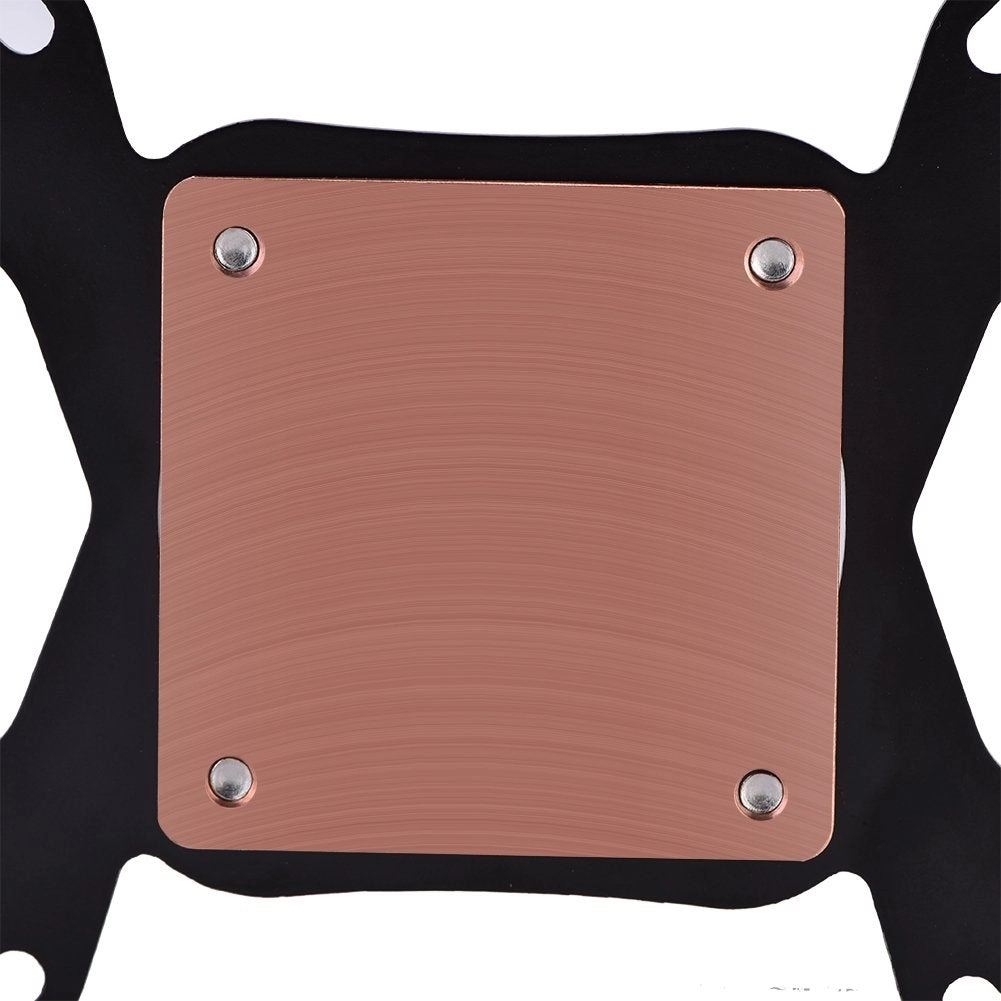 CPU Water Cooling Block - 50mm Copper Base Intel/AMD