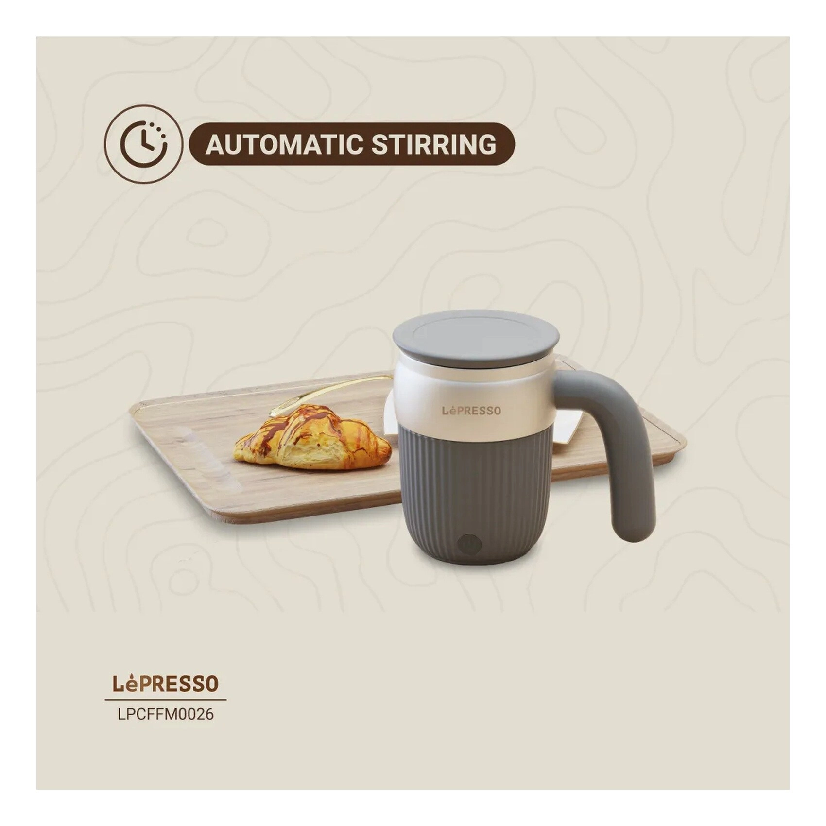 Auto Magnetic Stirring Mug - 450ml