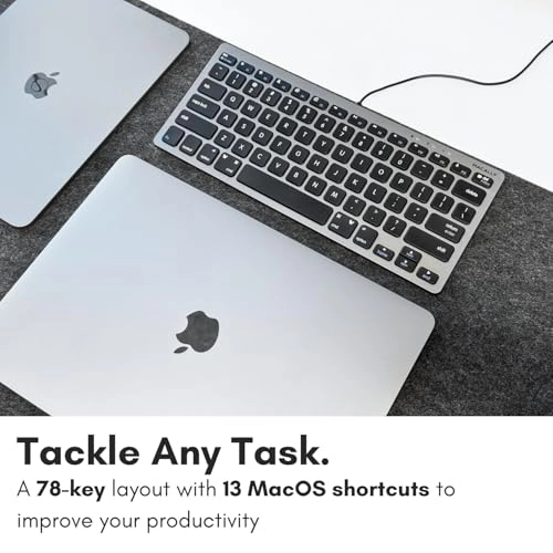 slimkeycsg - Compatible with Mac & Windows Wired