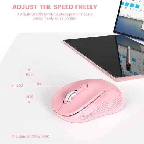 2.4G Ergonomic Mouse - Radio Frequency