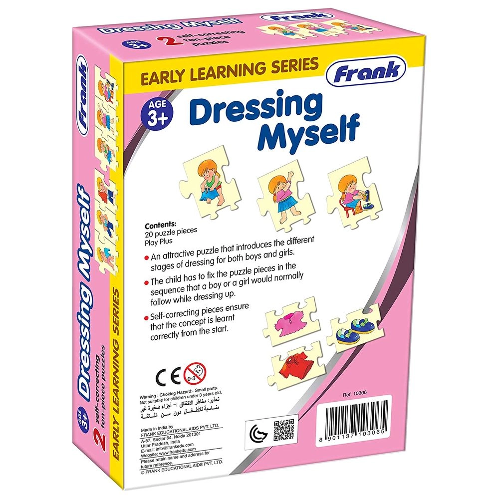 Dressing Myself Puzzle - 20pcs Suitable for 3 years and above